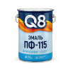 Эмаль ПФ-115 ФОРМУЛА Q8 шоколадная 20 кг