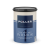 Краска латексная для стен и потолков 1 POLLER белая бархатисто-матовая 0,9 л 