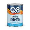 Эмаль ПФ-115 ФОРМУЛА Q8 графитовый серый RAL 7024 0,8 кг