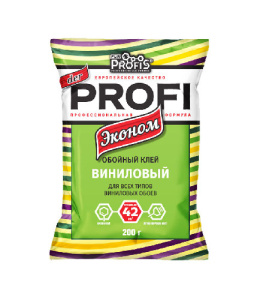 Клей "der PROFI" обойный EXTRA флизелиновый 200гр.